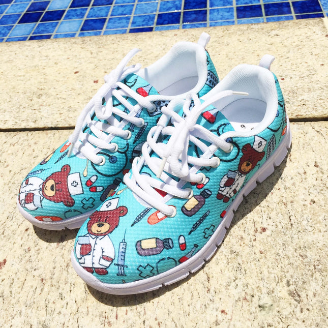 Bear Nurse Sneakers Light Blue