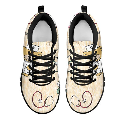 Sneakers Bear Cream Nurse