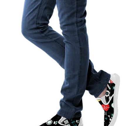 Sneakers Slip On Nere da Infermiera