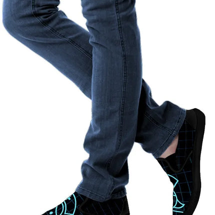 Ténis Slip On Pretos de Enfermeira (Enfermeira a Sorrir)