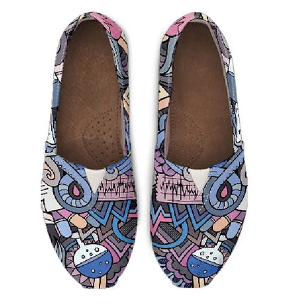 Canvas Nurse Flats Mind Of A Nurse
